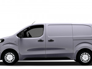 Toyota ProACE Electric Van L2 2024 3D Модель