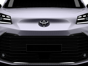 Toyota ProACE Electric Van L2 2024 3D Модель