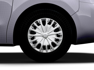 Toyota ProACE Electric Van L2 2024 3D Модель
