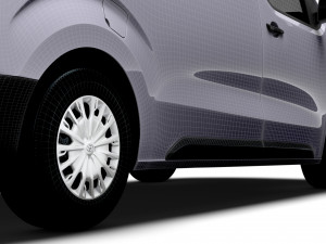 Toyota ProACE Electric Van L2 2024 3D Модель