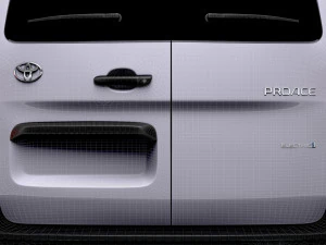 Toyota ProACE Electric Van L2 2024 3D Model