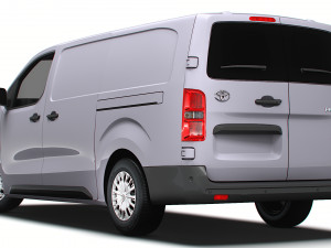 Toyota ProACE Electric Van L3 2024 3D Model