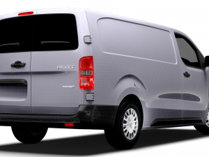 Toyota ProACE Electric Van L3 2024 3D Model