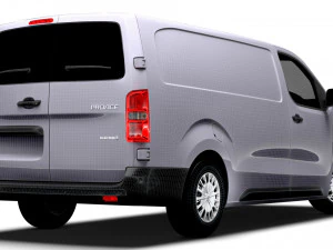 Toyota ProACE Electric Van L3 2024 3D Model