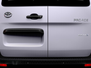 Toyota ProACE Electric Van L3 2024 3D Model