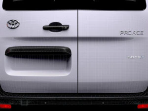 Toyota ProACE Electric Van L3 2024 3D Model