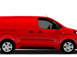 Vauxhall Vivaro Electric Van L1 2024 3D Model