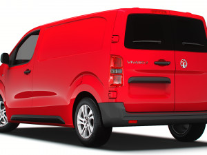 Vauxhall Vivaro Electric Van L2 2024 3D 모델