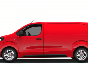 Vauxhall Vivaro Electric Van L2 2024 3D 모델