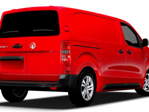 Vauxhall Vivaro Electric Van L2 2024 3D 모델