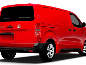 Vauxhall Vivaro Electric Van L2 2024 3D Model