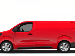 Vauxhall Vivaro Electric Van L3 2024 3D Model