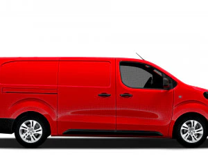 Vauxhall Vivaro Electric Van L3 2024 3D Model