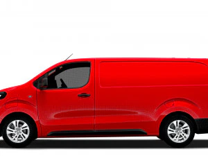 Vauxhall Vivaro Electric Van L3 2024 3D Model