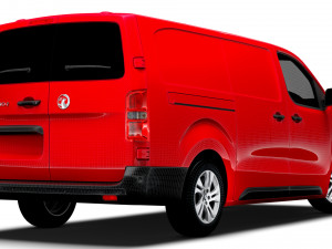 Vauxhall Vivaro Electric Van L3 2024 Model 3D