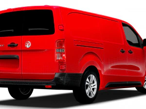 Vauxhall Vivaro Electric Van L3 2024 3D Model