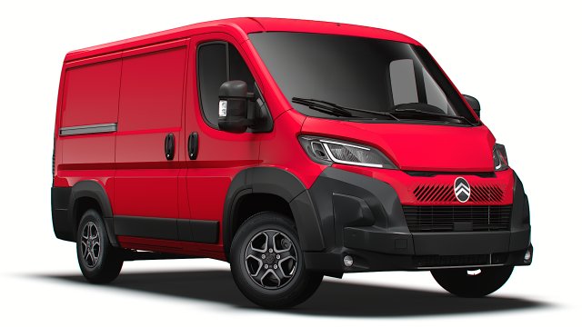 Citroen Jumper Van L1H1 2024 3D 模型 .c4d .max .obj .3ds .fbx .stl .blend 