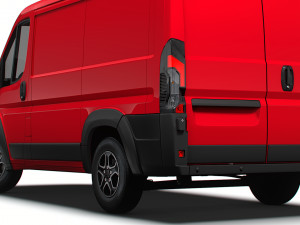 Citroen Jumper Van L1H1 2024 3D 模型