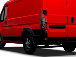 Citroen Jumper Van L1H1 2024 3D 模型