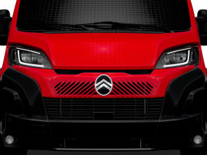 Citroen Jumper Van L1H1 2024 3D 模型