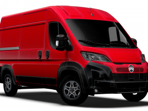 Citroen Jumper Van L2H2 2024 Modèle 3D