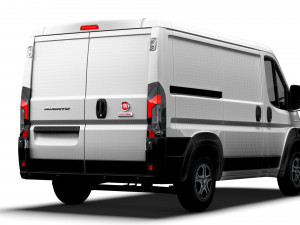 Fiat Ducato Van L1H1 2024 3D Model