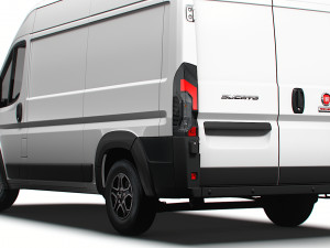 Fiat Ducato Van L2H2 2024 3D Модель