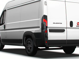 Fiat Ducato Van L2H2 2024 3D Model