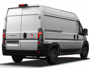 Fiat Ducato Van L2H2 2024 3D Модель