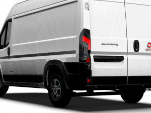 Fiat Ducato Van L2H2 2024 3D Модель