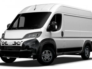 Fiat Ducato Van L2H2 2024 3D Model
