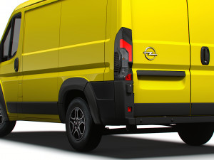 Opel Movano Van L1H1 2024 Modelo 3D