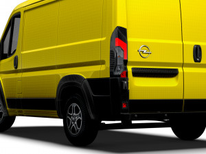 Opel Movano Van L1H1 2024 Modelo 3D