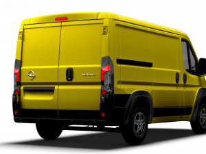 Opel Movano Van L1H1 2024 Modelo 3D