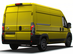 Opel Movano Van L2H2 2024 Model 3D
