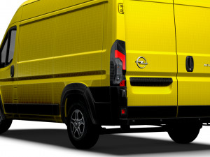 Opel Movano Van L2H2 2024 Model 3D