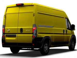 Opel Movano Van L2H2 2024 Model 3D