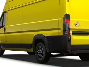 Opel Movano Van L4H3 2024 Modello 3D