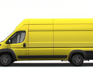 Opel Movano Van L4H3 2024 3D Model