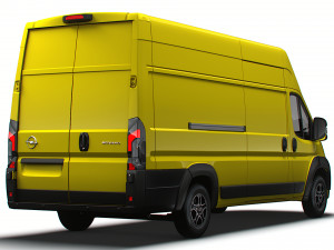 Opel Movano Van L4H3 2024 3D Model