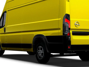Opel Movano Van L4H3 2024 Modello 3D