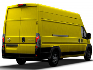 Opel Movano Van L4H3 2024 3D Model