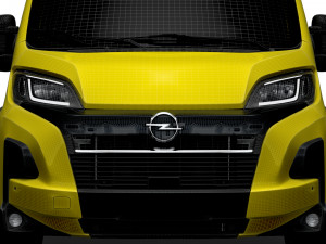 Opel Movano Van L4H3 2024 3D Model