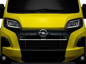 Opel Movano Van L4H3 2024 Modello 3D