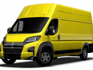 Opel Movano Van L4H3 2024 3D Model