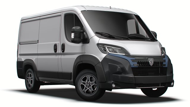 Peugeot Boxer Van L1H1 2024 3D 모델 .c4d .max .obj .3ds .fbx .stl .blend 