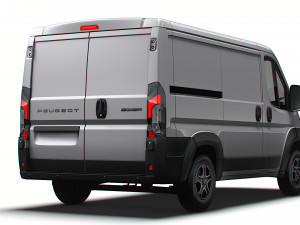 Peugeot Boxer Van L1H1 2024 3D 모델