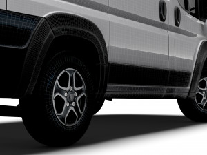 Peugeot Boxer Van L1H1 2024 3D 모델