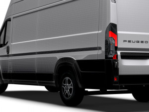 Peugeot Boxer Van L4H3 2024 3D Model