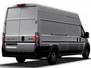 Peugeot Boxer Van L4H3 2024 3D Model